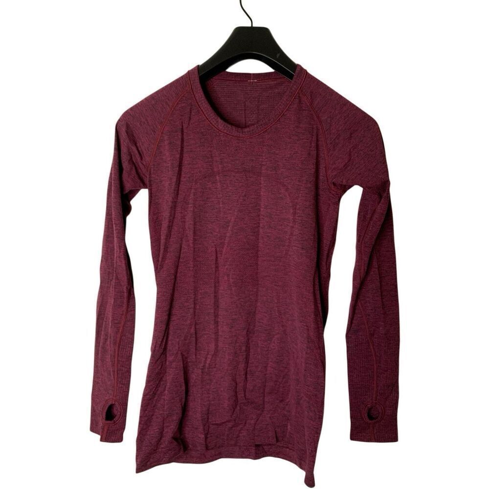 Lululemon swiftly long sleeve top women's size 8
